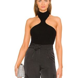 Superdown Kallie Halter Bodysuit